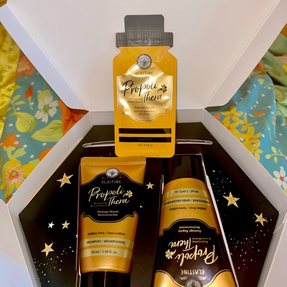 NIB Elastine PropoliThera Honey Me Smooth Hair System Travel/Trial Size - Picture 1 of 4